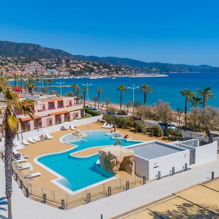 Hotel Club Oustal Del Mar Le Lavandou Exterior foto