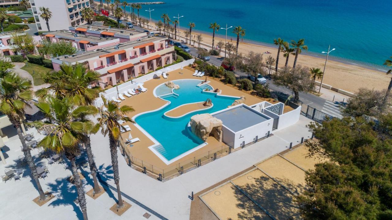 Hotel Club Oustal Del Mar Le Lavandou Exterior foto